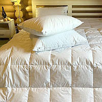 Одеяло пуховое 80% пух Standart Cotton Line Catalea желтое 200х220 см вес 2700г