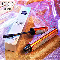 Тушь для ресниць водостойкая Senana Beutiful Mascara 8 g (кисть класична щетина, туш) в блестящем корпусе