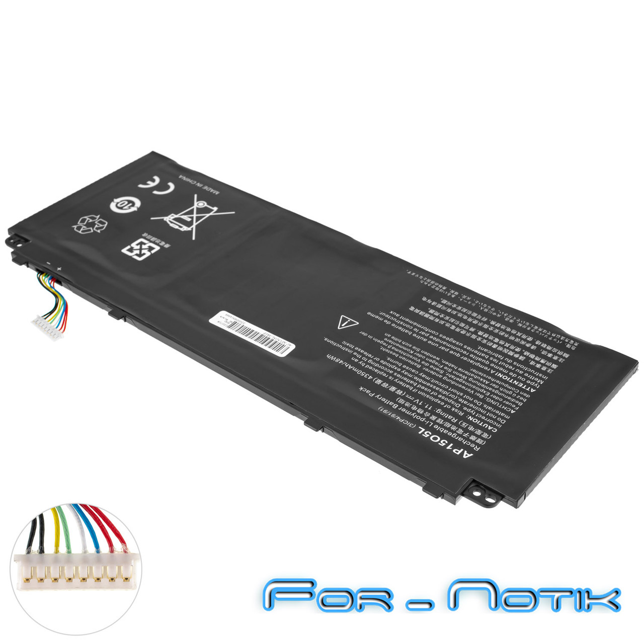 Батарея для ноутбука ACER AP15O5L (БЕЗ УШЕК) (Aspire S5-371, Chromebook ...