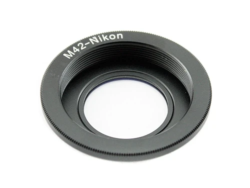 Адаптер переходник Ulata M42 - Nikon AI, корректир линза - фото 1 - id-p1220471605