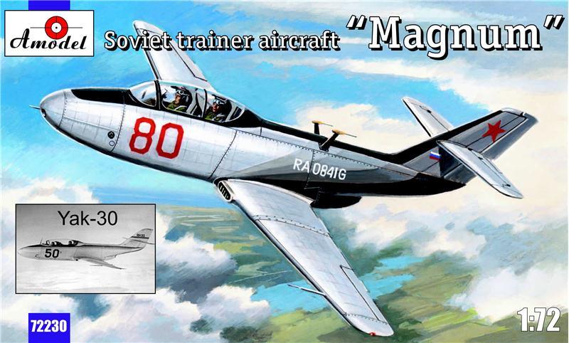 Пластикова модель 1/72 A-model 72230 радянський навчально-тренувальний літак Як-30 "Магнум"