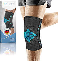 Bonmedico, коленный бандаж для тренировок с кольцевидной силиконовой накладкой.