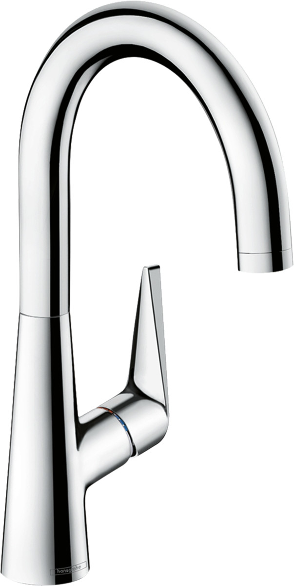 Змішувач для кухні Hansgrohe Talis S, довж.виливу - 174мм, поворотний, 1важіль, KM220, хром