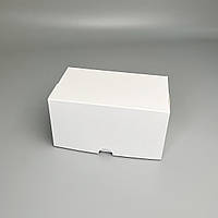 Коробка для десертов и капкейков Белая/Ланч бокс Белая 150*90*80
