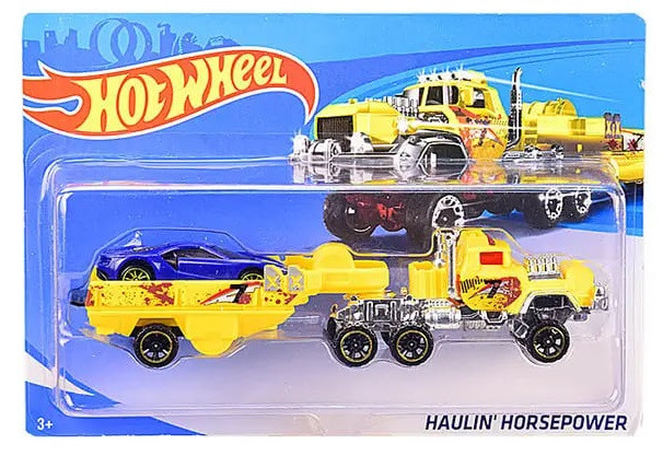 Трейлер з машинкою Хот Вілс Металевий T-P771-1