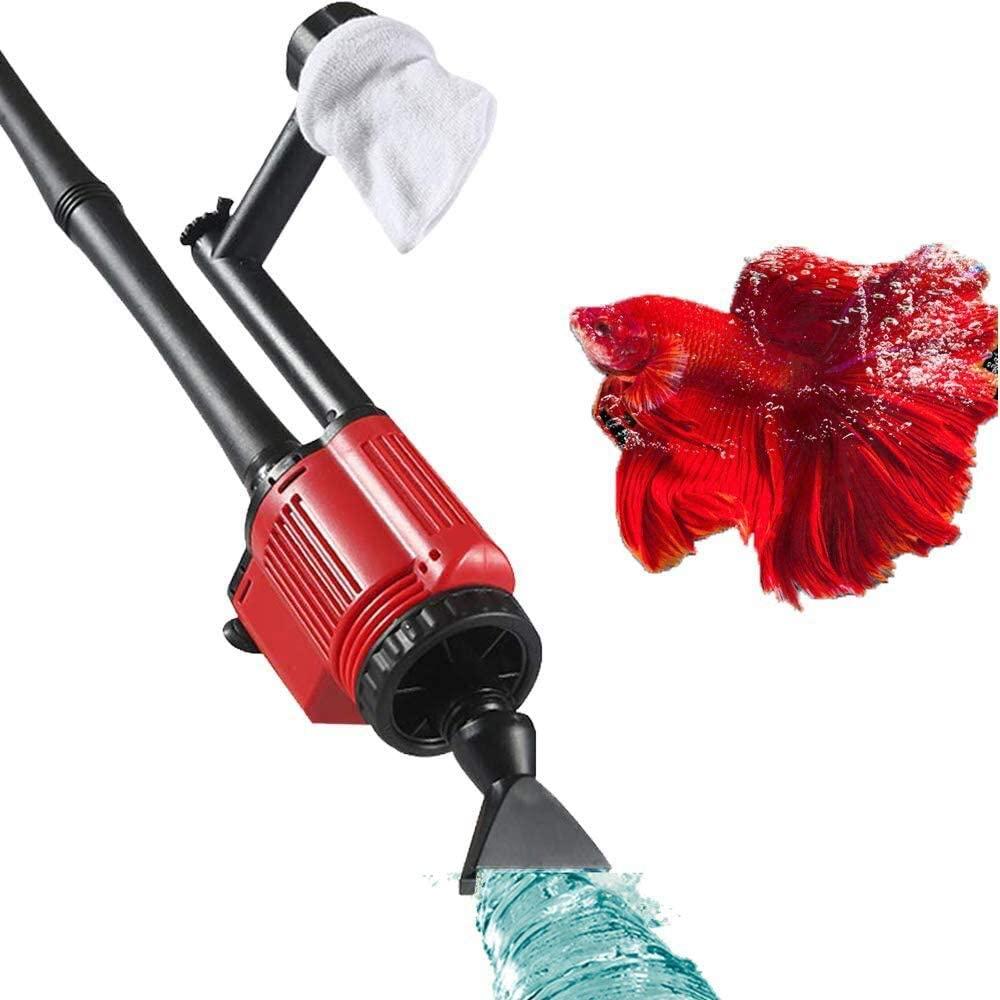 GLiving Aquarium Gravel Cleaner, 6 в 1 Электрический Автоматический ...