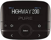 Pure Highway 200 In-Car DAB+/DAB FM-адаптер для цифрового радио с входом AUX для воспроизведения музыки адап
