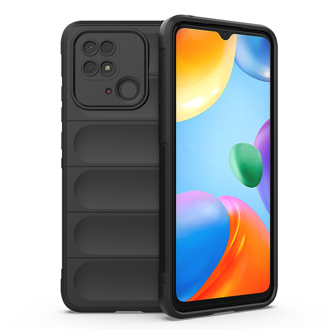 Силіконовий чохол Wavy для Xiaomi Redmi 10C Black