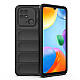 Силіконовий чохол Wavy для Xiaomi Redmi 10C Black - фото 1 - id-p1772390191