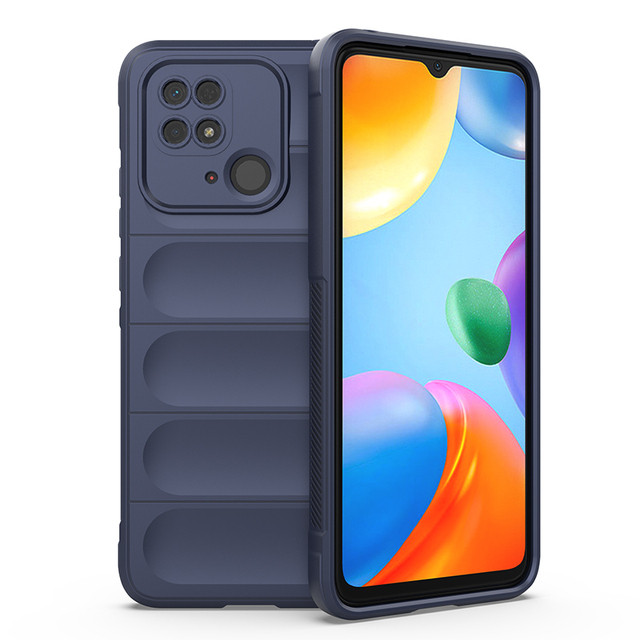 Силіконовий чохол Wavy для Xiaomi Redmi 10C Dark Blue