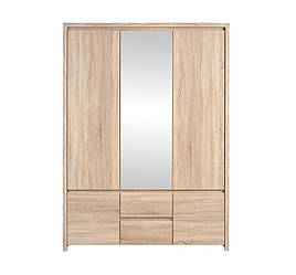 Шафа SZF 5D2S "Капіан" (Дуб милене темний/дуб сонома) BRW