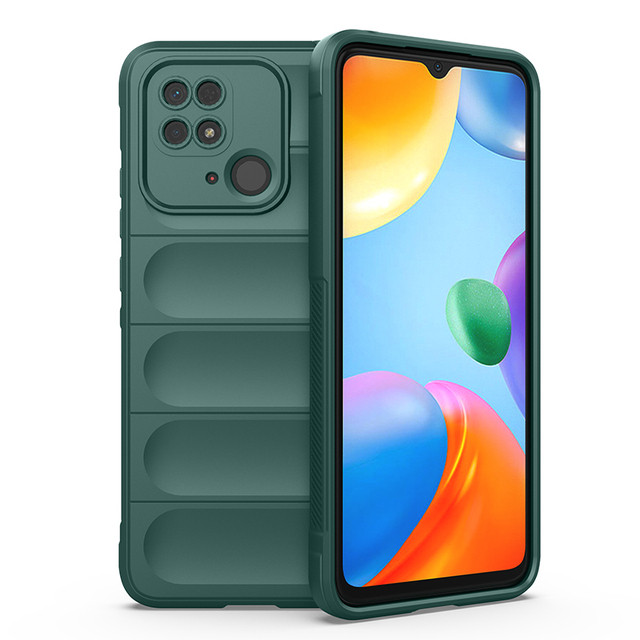 Силіконовий чохол Wavy для Xiaomi Redmi 10C Pine Green