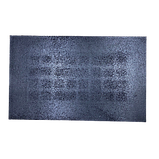 Килимок придверний Artimat 48х78 см текстильний на гумовій основі К-700 чорний Преміум якіть, фото 3
