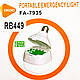 Кемпінг лампа RB449/OKGO FA7935, 30 W, 2x18650, AC/DC, фото 5