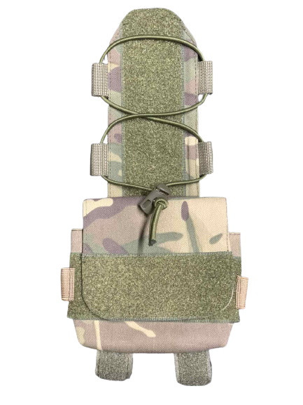 Підсумок кишеня (противага) для аксесуарів на кавер для балістичного шолома Fast Mandrake мультикам SV, фото 1