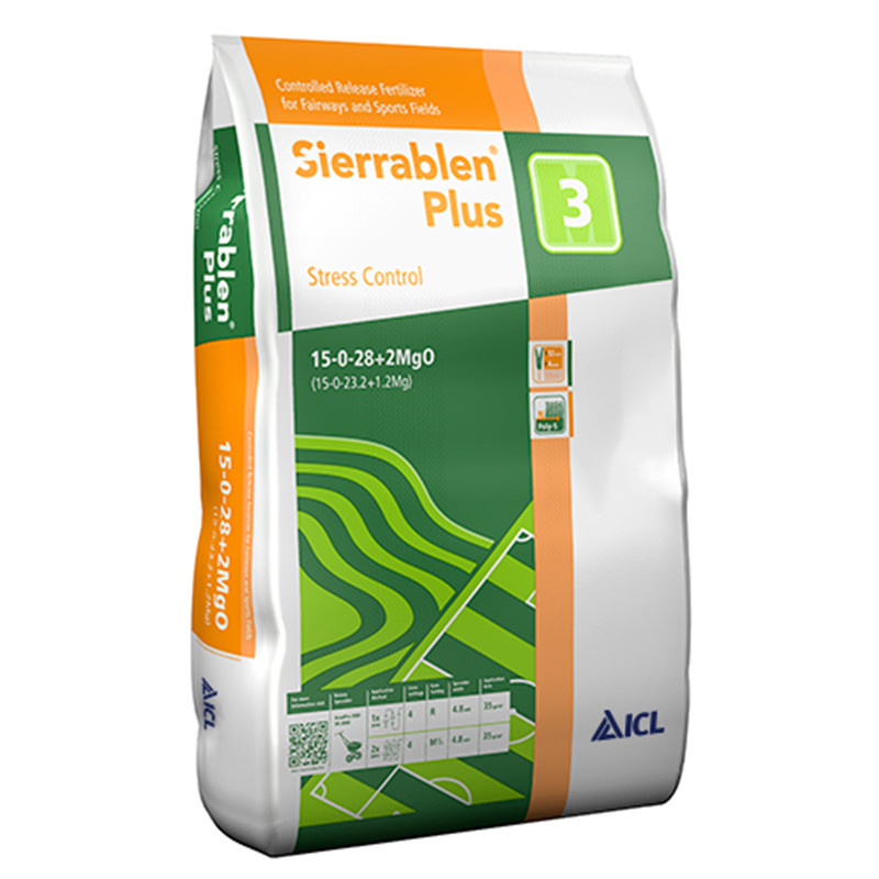 Добриво Sierrablen Plus Stress control 3M 15-0-28 ICL 25 кг