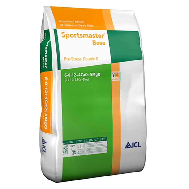 Добриво Sportsmaster Base Pre-Stress Double K 6-0-12 ICL 25 кг