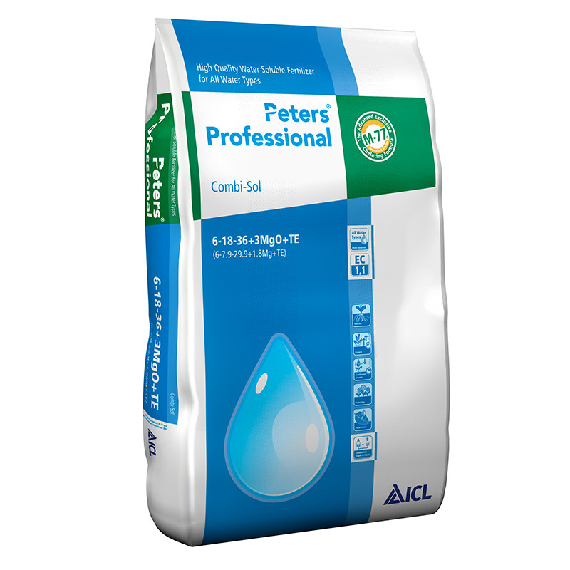 Добриво Peters Professional Combi-Sol 6-18-36 ICL 15 кг, фото 1