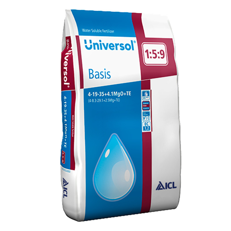 Добриво Universol Basic 04-19-35-4,1MgoTe ICL 25 кг