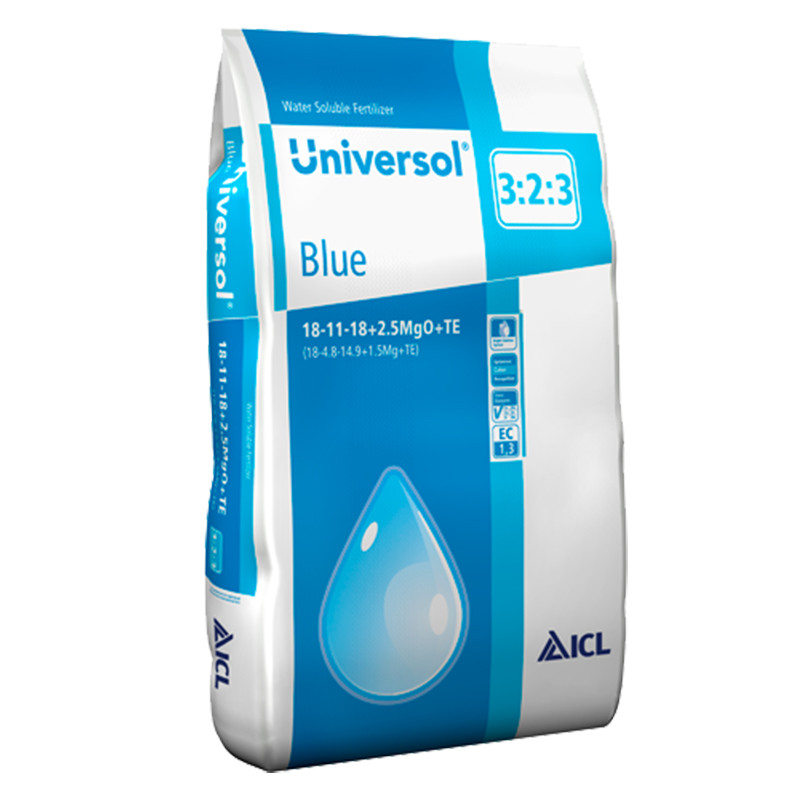 Добриво Universol Blue 18-11-182,5MgOTe ICL 25 кг