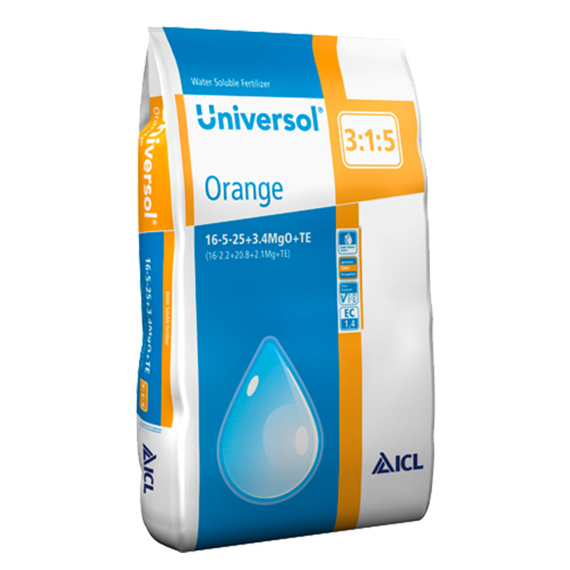 Добриво Universol Orange 16-5-253,4MgOTe ICL 25 кг
