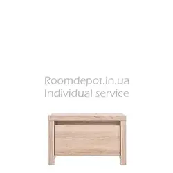 Тумба приліжкова KOM 1S "Касіан" (Дуб мило/темний Дуб сонома) BRW