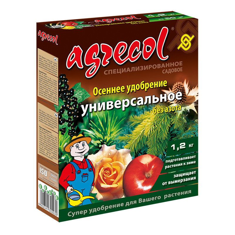 Осіннє універсальне добриво 0-13-27 Agrecol 1,2 кг