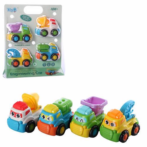 Набір машинок спецтехніка WD3906E