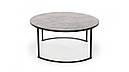 Журнальний стіл Macao 80x80 чорний Halmar, фото 3