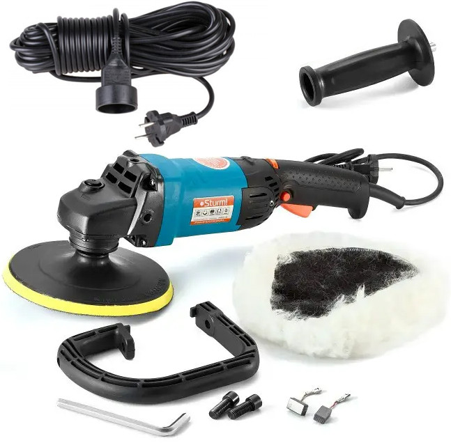 Полірувальна машина Sturm 180 мм, 1600 Вт AG916CP конст.електроніка, фото 1