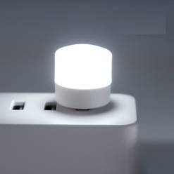 Портативна USB LED лампочка нічник Холодне світло