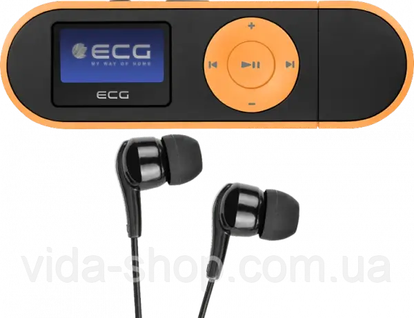 MP3 Плеєр ECG PMP 20 4 GB Orange — Vida-Shop