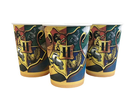 Стаканчики паперові одноразові | Гаррі Поттер, фото 1