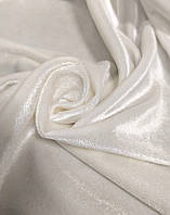 Шторная ткань Бархат с блеском молочного цвета турецкие плотные шторы