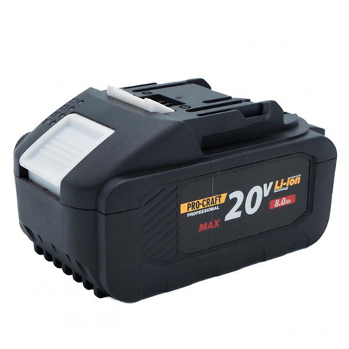 Акумуляторна батарея 8 А/г, 20 В Procraft 20/8 акумулятор