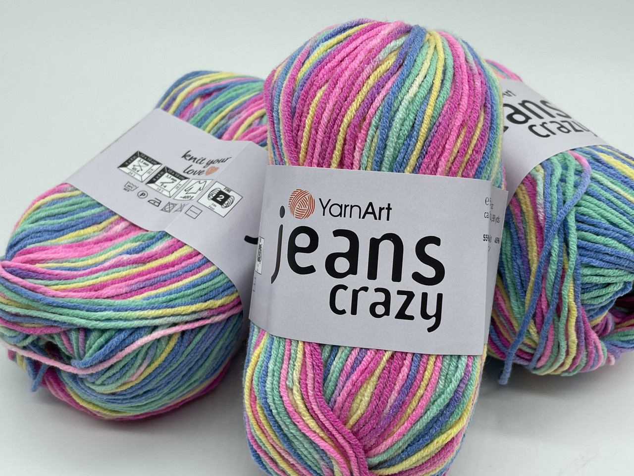 Пряжа Jeans crazy-7205