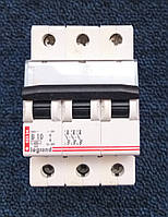 Автоматический выключатель Legrand B10 3-фазный 10A 400В 6кА 003324