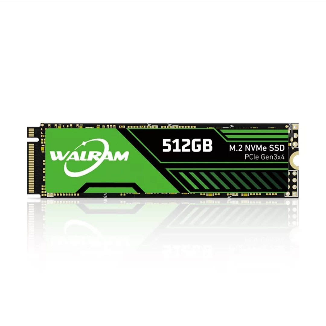 Твердотельный накопитель SSD WALRAM 512GB M.2 NVMe PCIe 3.0 4x 2280 - фото 1 - id-p1775342156