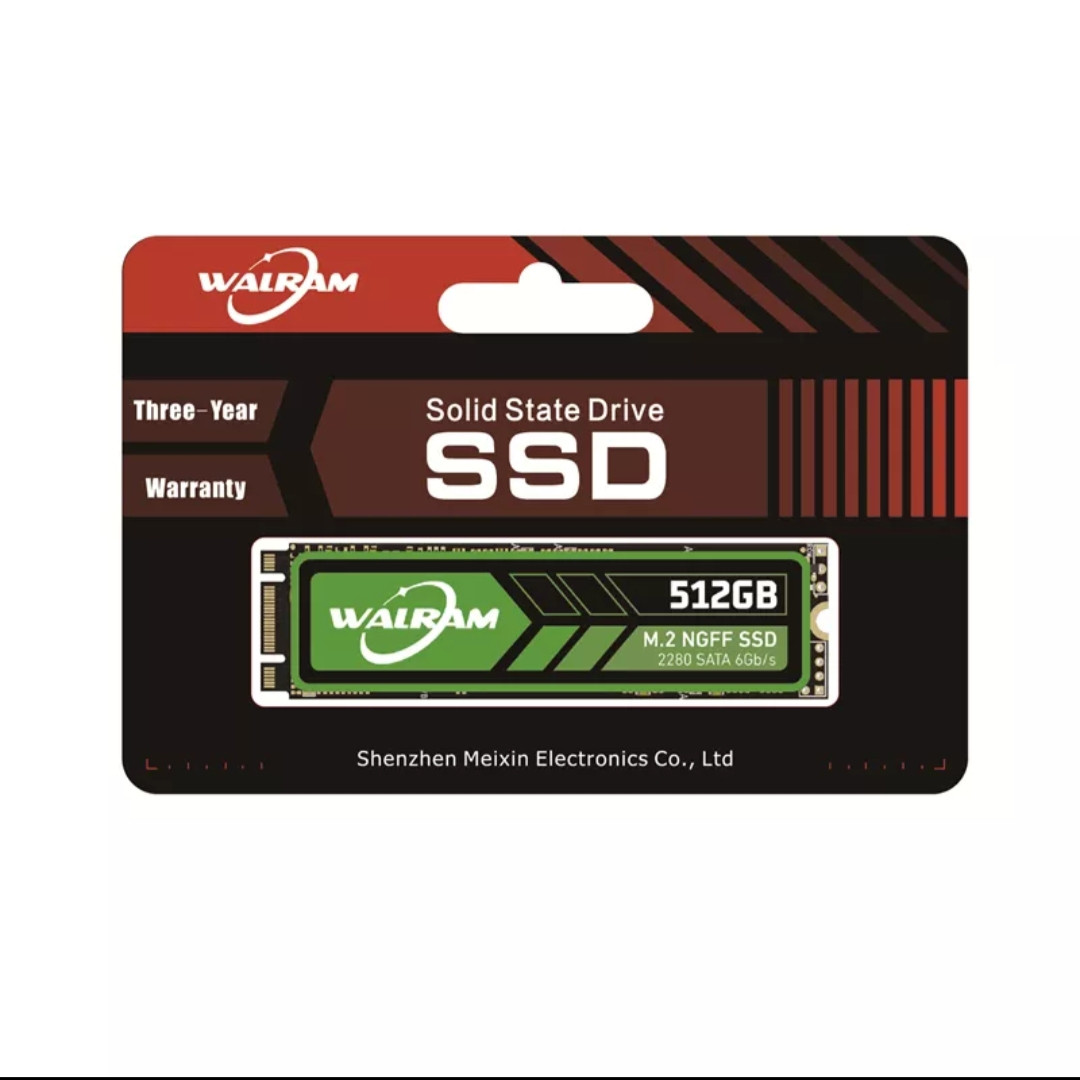 Твердотельный накопитель SSD WALRAM 512GB M.2 NVMe PCIe 3.0 4x 2280 - фото 2 - id-p1775342156