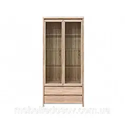 Вітрина REG 2W2S "Касіан" (Дуб милене темний/дуб сонома) BRW