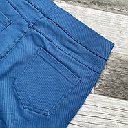 Штани жіночі бавовна з бамбуком кольорові Kenalin, розмір S, блакитні, 503-10, фото 2