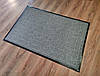 Брудозахисний придверний килим Рубчик квадрат 80х120 см Сірий, фото 5
