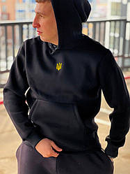 Чоловіче худі Тризуб з гербом на флісі