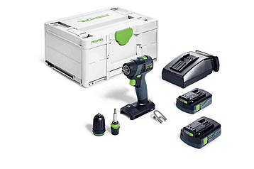 Акумуляторний дриль-шуруповерт Festool TXS 18 C 3,0-Plus