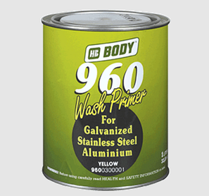 960 Wash Primer Кислотний грунт 1:1 жовтий 1л, фото 1