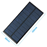 Сонячна панель 5В 1.5Вт 150х69, фото 5