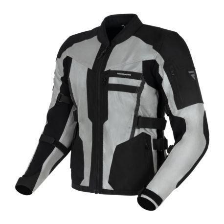 МОТОКУРТКА ТЕКСТИЛЬНА REBELHORN SCANDAL II SILVER/BLACK
