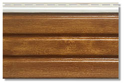 Софіт Т-19 ламінований дуб золотистий без перфорації 3000x230мм