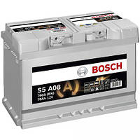 Акумулятор BOSCH S5 AGM SILVER 0092S5A080 70Ач