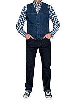 Джинси Montana Legend Rinse (100% cotton, zip) темно-синій, фото 5
